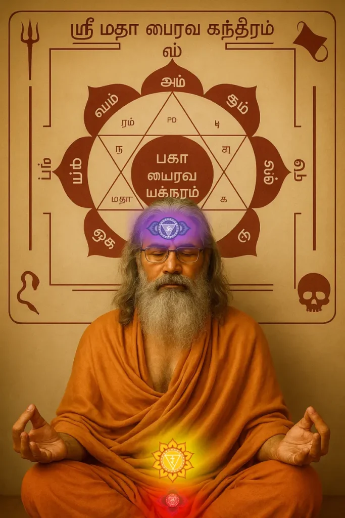 Chakra Activation of Maha Bhairava Yantram