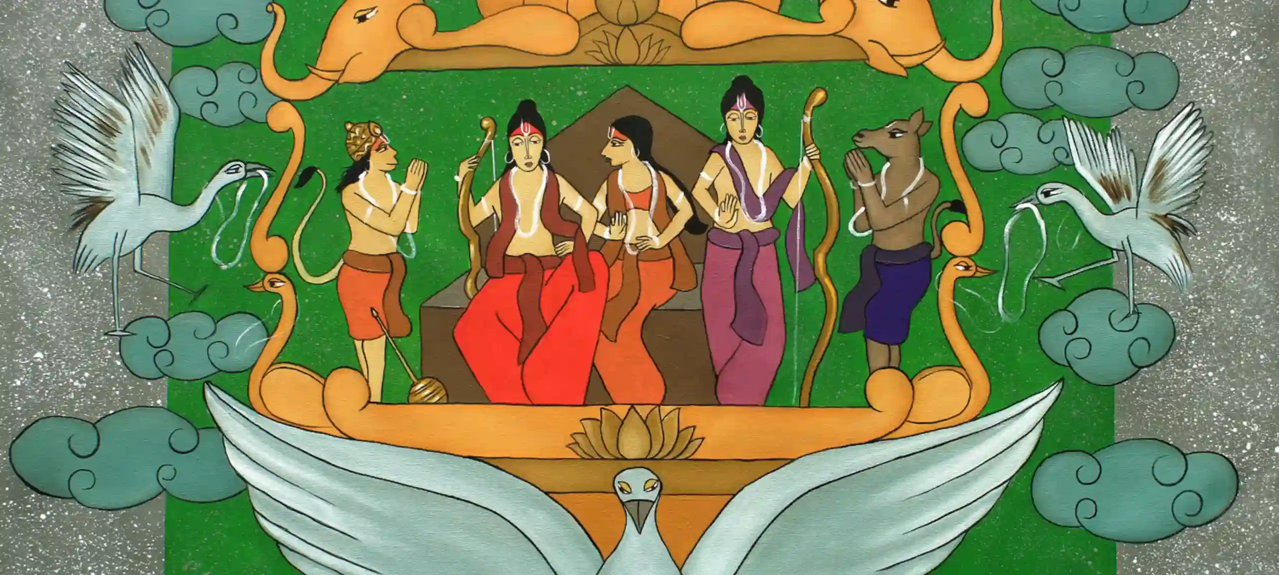 Lord Rama:2 Happy Festivals on His return