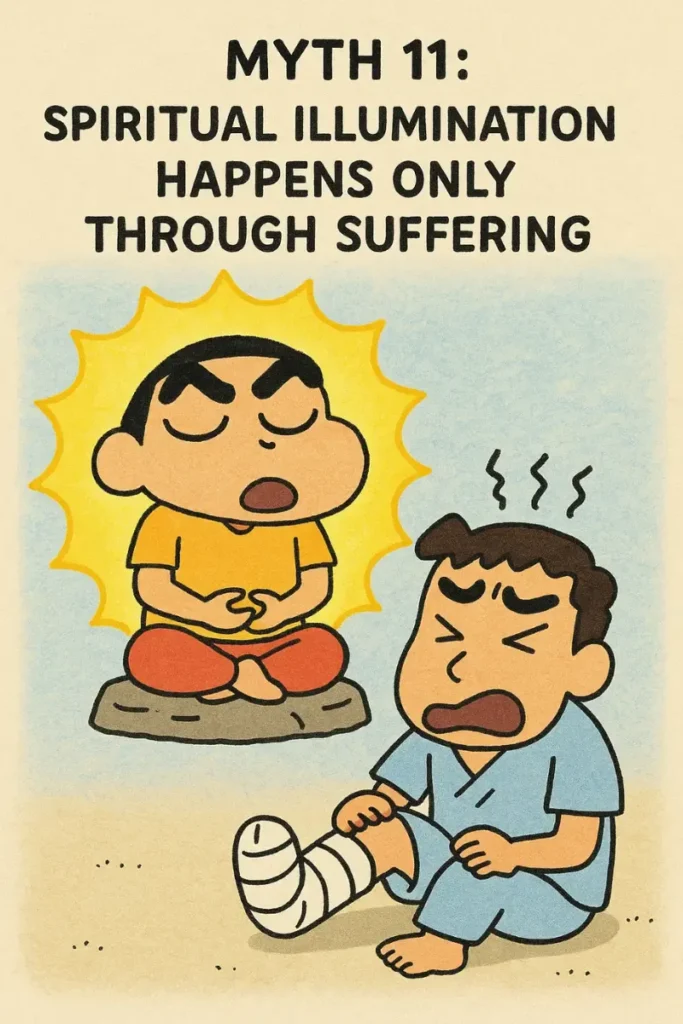 Not through Suffering
