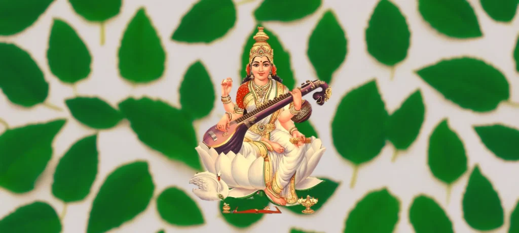 Saraswati Wall Paper