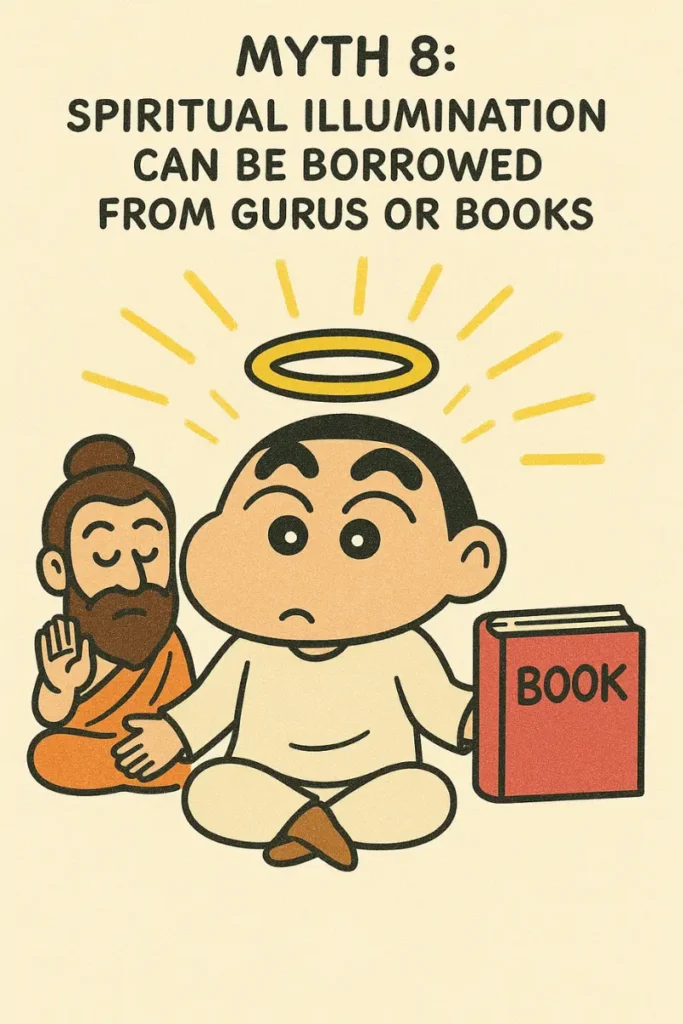 Spiritual Illumination not in Books