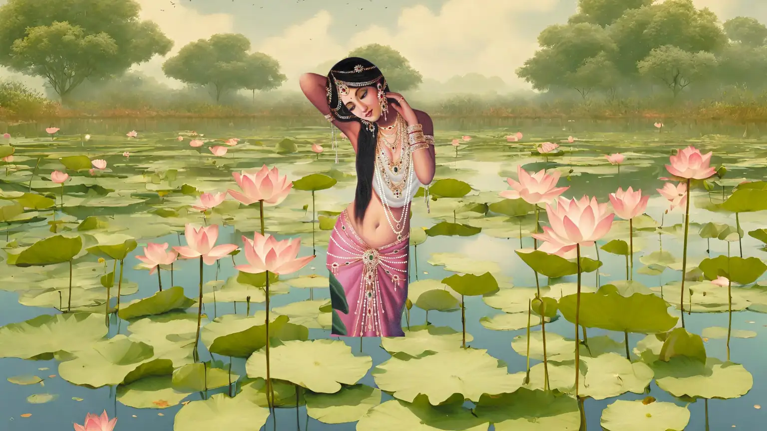 Apsara Urvashi: King Pururava and 3 Agnis
