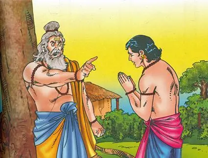 Parshurama Angry with Karna