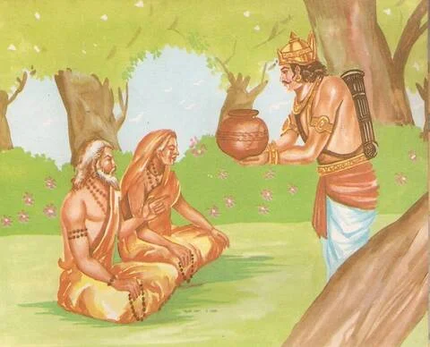 Dasharatha and Shravan's parents