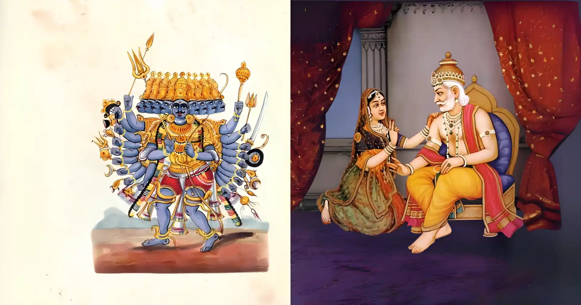 Ravana and the Marriage of Dasharatha