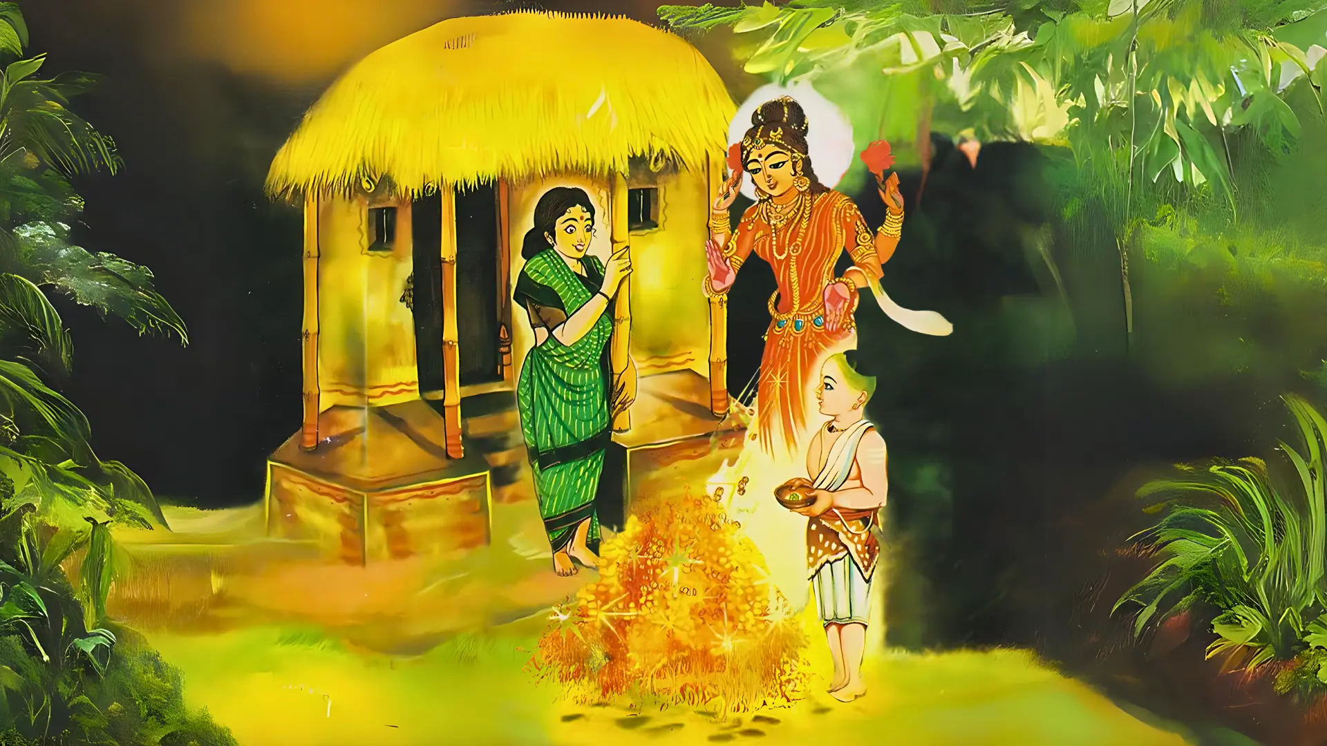 Kanakadhara Stotram: The Powerful Hymn of Laxmi