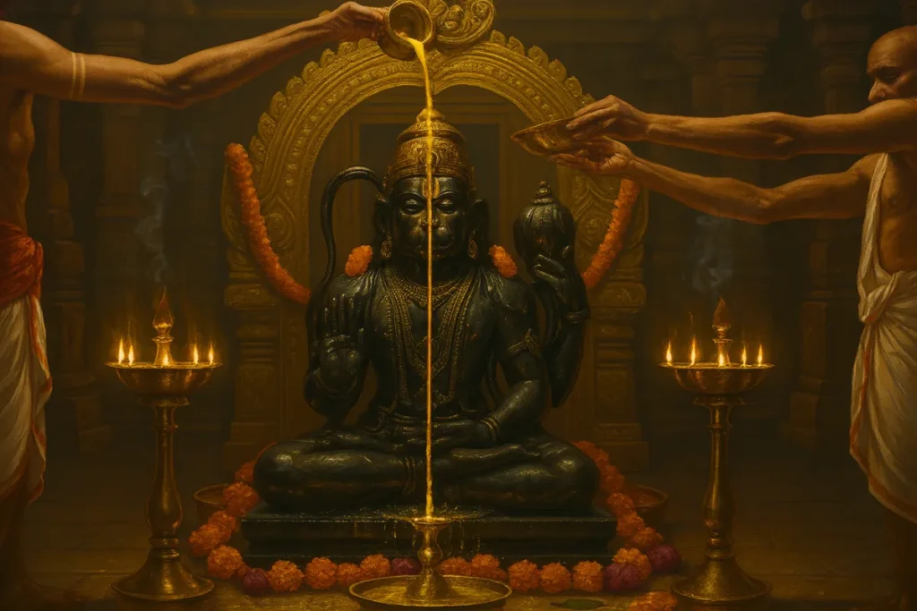 Hanuman Oil Bath