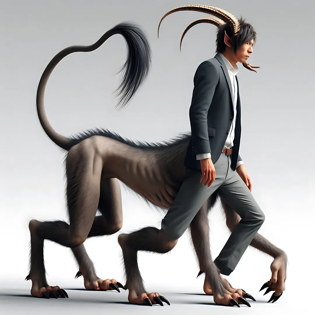 Transformation Animal to Man