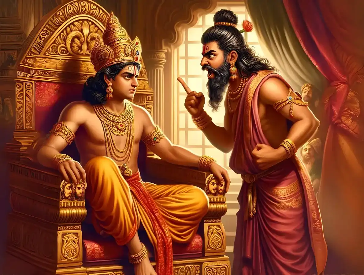 Drona And Drupada