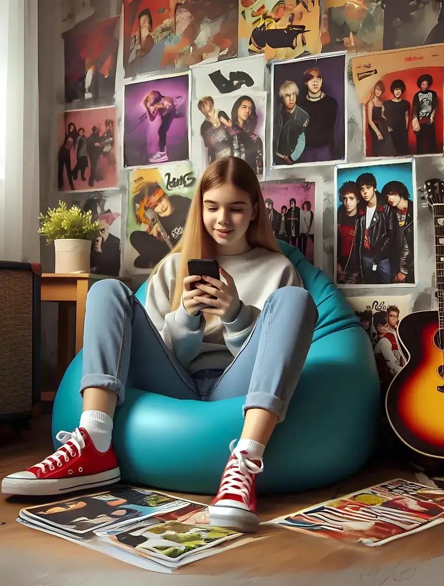Distracted Teenager