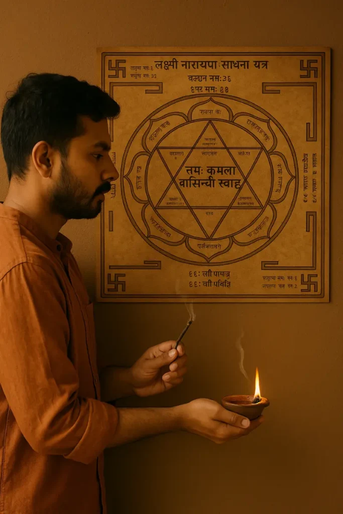 Yantra Meditate Laxmi Narayana