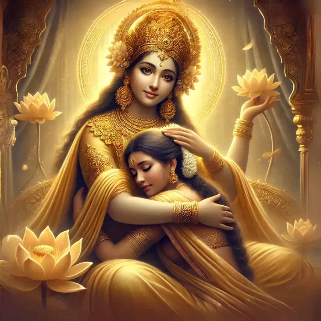 Compassionate Love of Devi Dhanalakshmi