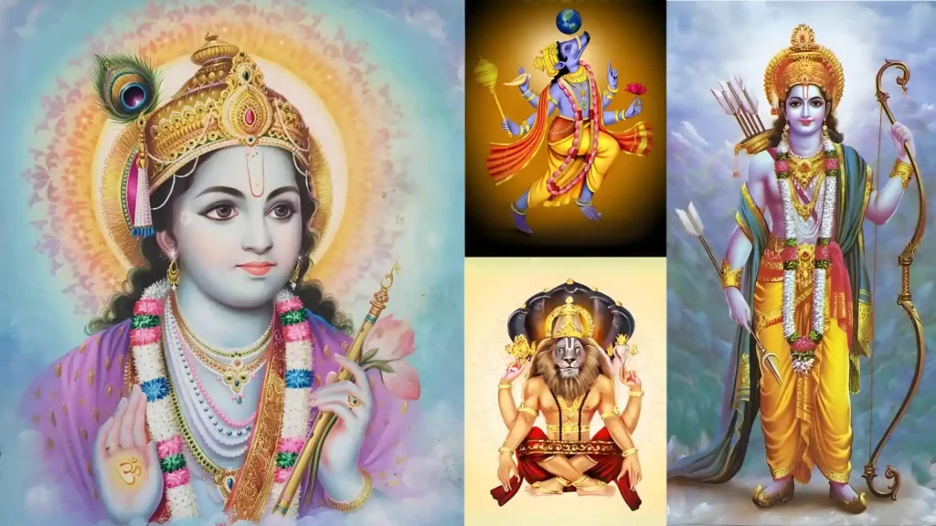 Krishna-Rama-Narasimha-Varaha