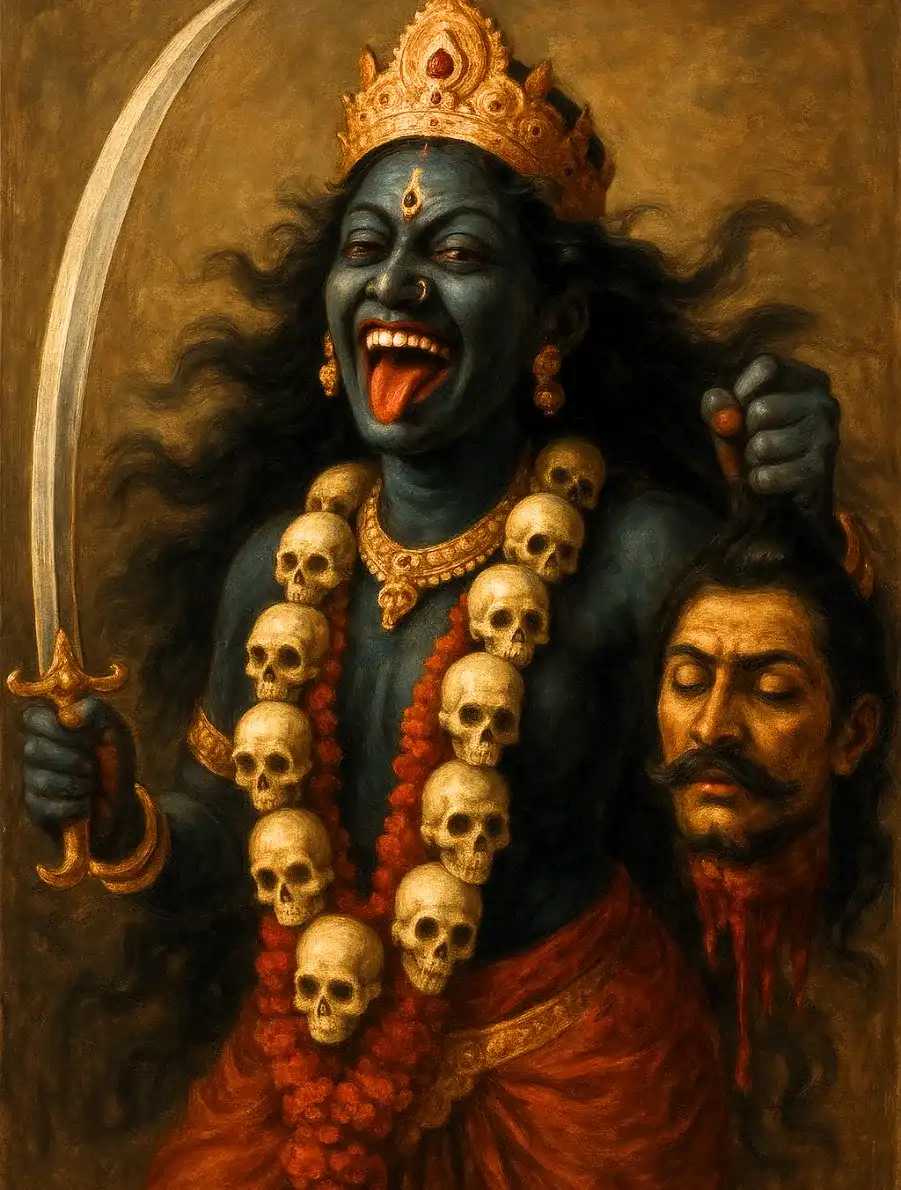 Kali Devi's laughter