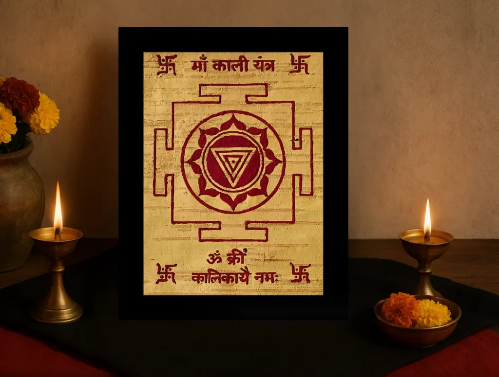 Kali Yantra Placement