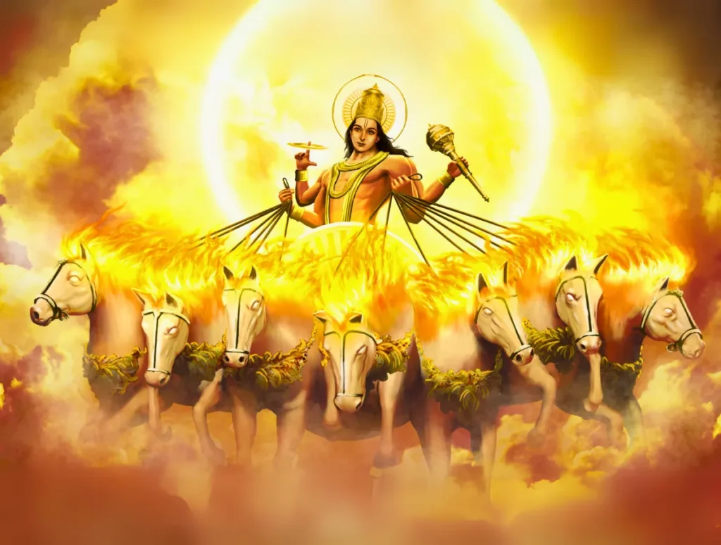 Surya Dev, the Sun God