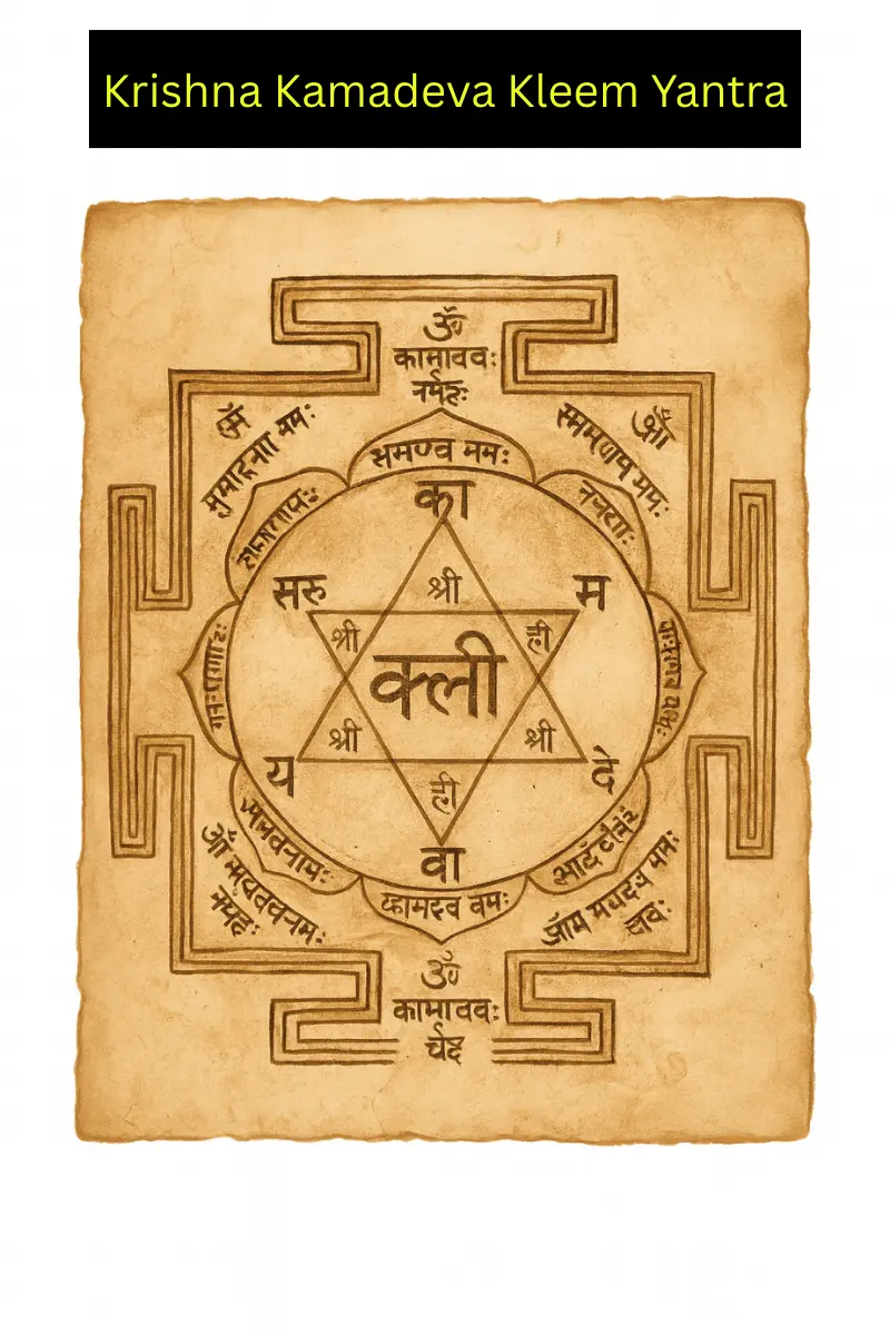 Kleem Kamadeva Yantra