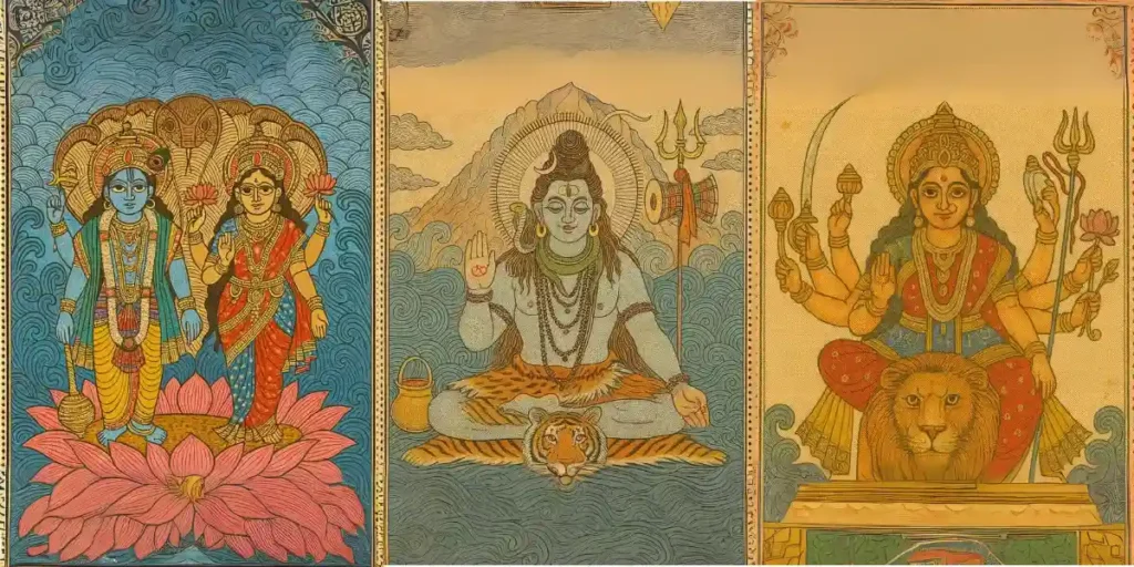 3 Deities and Yantras
