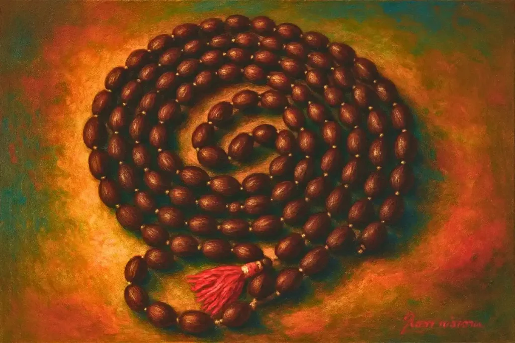Lotus KamalGatta Beads Mala