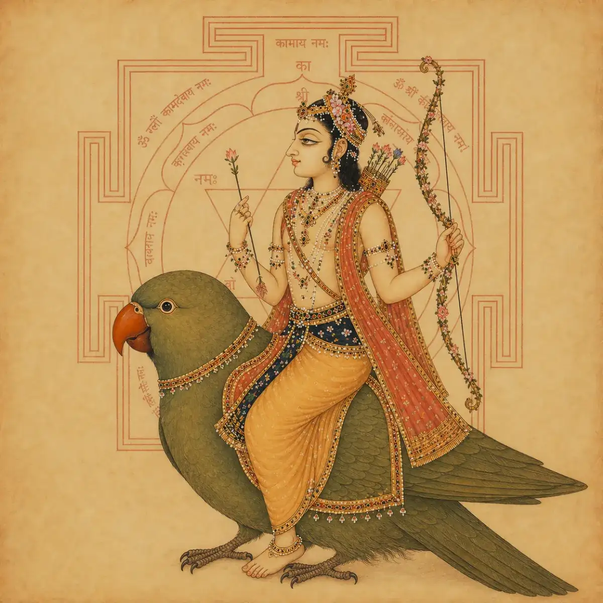 Kleem Kamadeva Yantra Kit