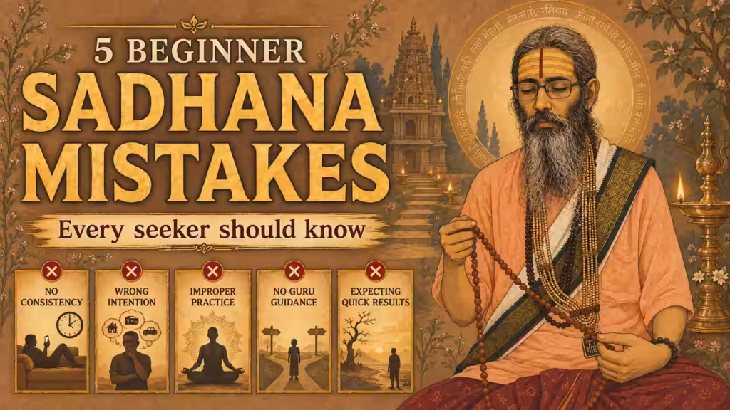 5 Beginner Sadhana Mistakes