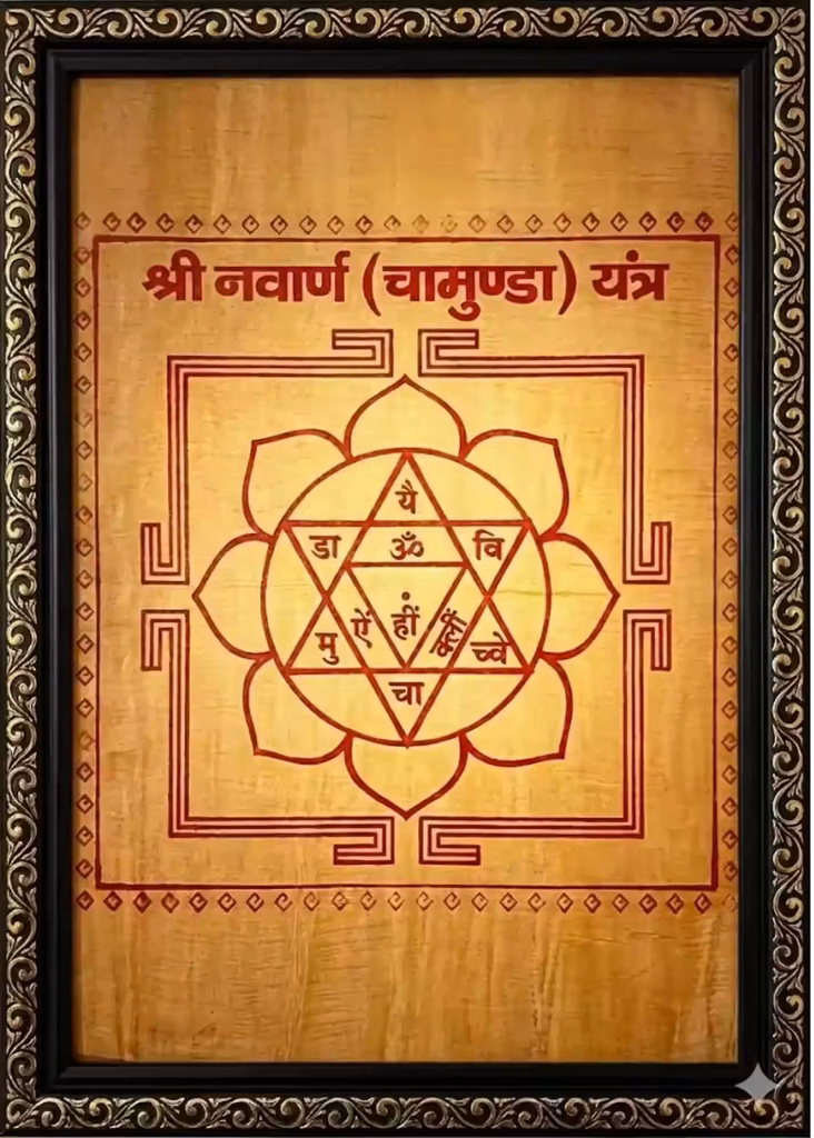 Product Framed Navarna Mantra