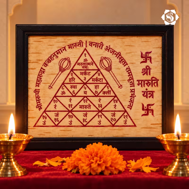 Shri Maruti Yantra.